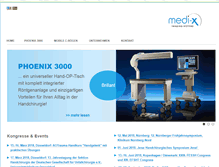 Tablet Screenshot of medi-x.eu